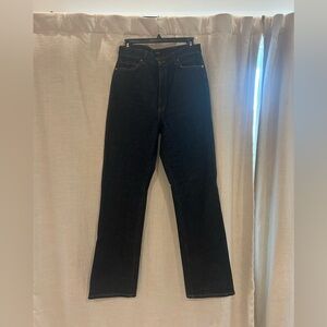 KHAITE Danielle Dark Denim Jeans